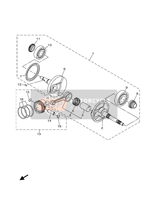 CRANKSHAFT & PISTON